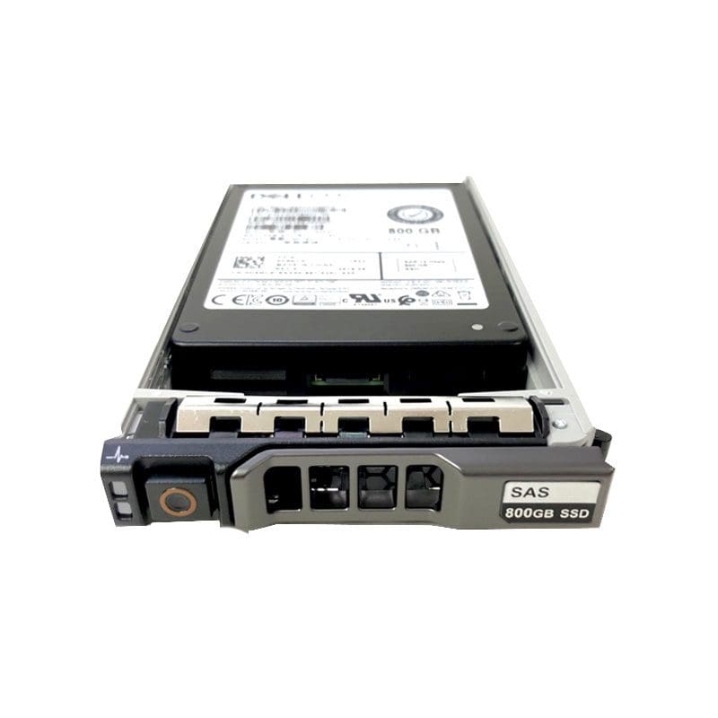 Refurbished 400-AGOZ Dell 800GB SAS 12GBPS 2.5inch Form Factor