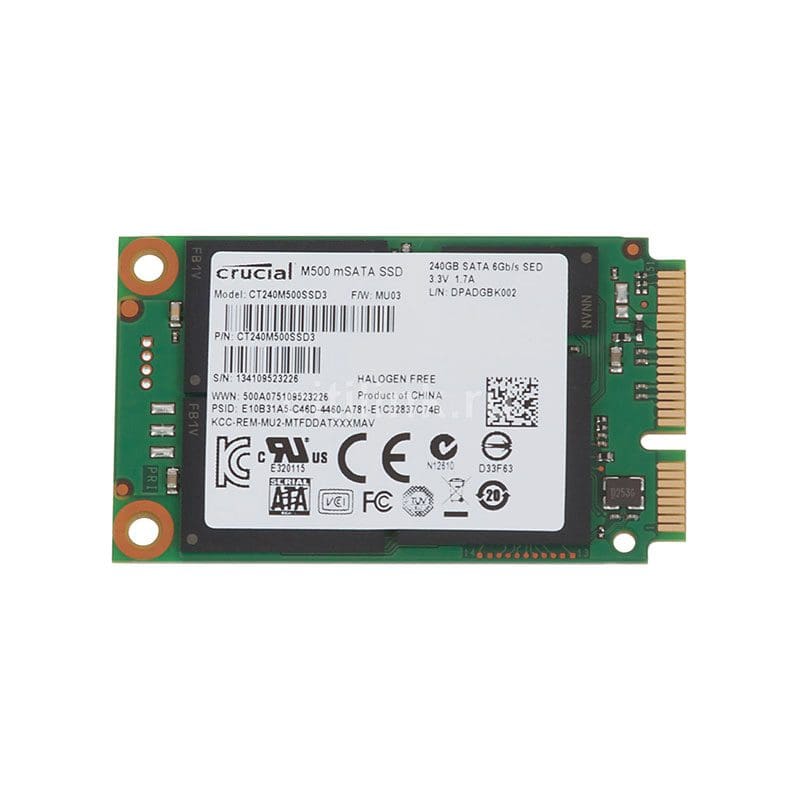 Crucial SSD M500 mSATA 6Gb/s SED 240GB CT240M500SSD3 Solid State