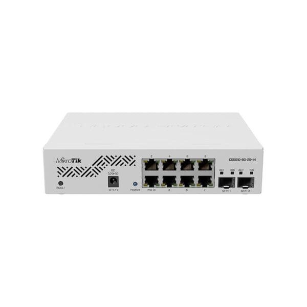 CSS610-8G-2S+IN Tik Switch with 8 Port Ethernet at discount