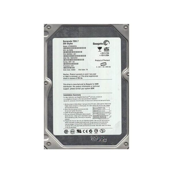 Refurbished-Seagate-ST3200021A