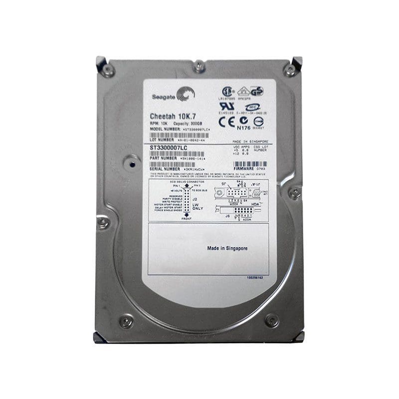 Refurbished ST3300007LC Seagate Cheetah 10K.7 300GB Hard Drive